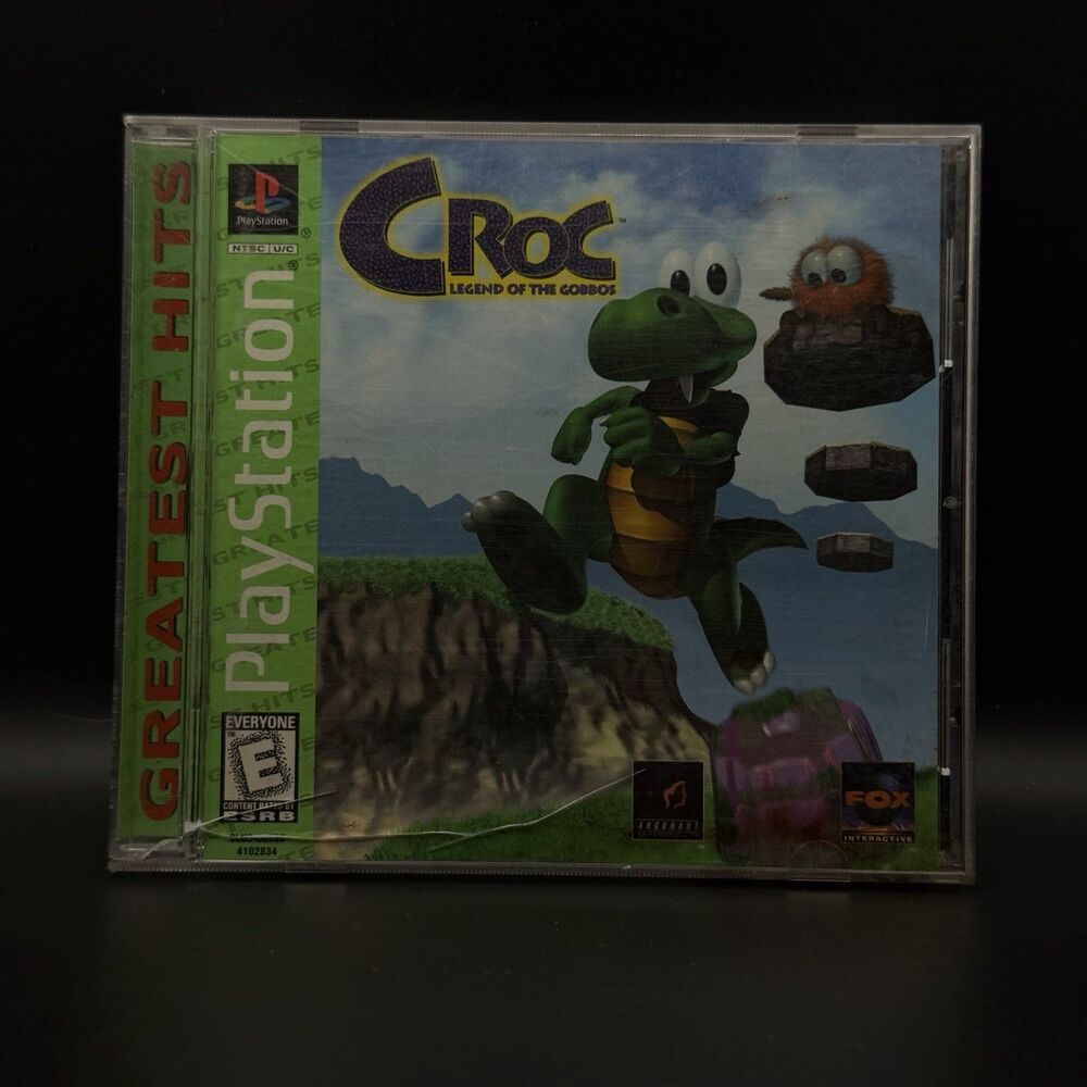 Fox Interactive Croc: Legend of the Gobbos Sony PlayStation 1 PS1 1997